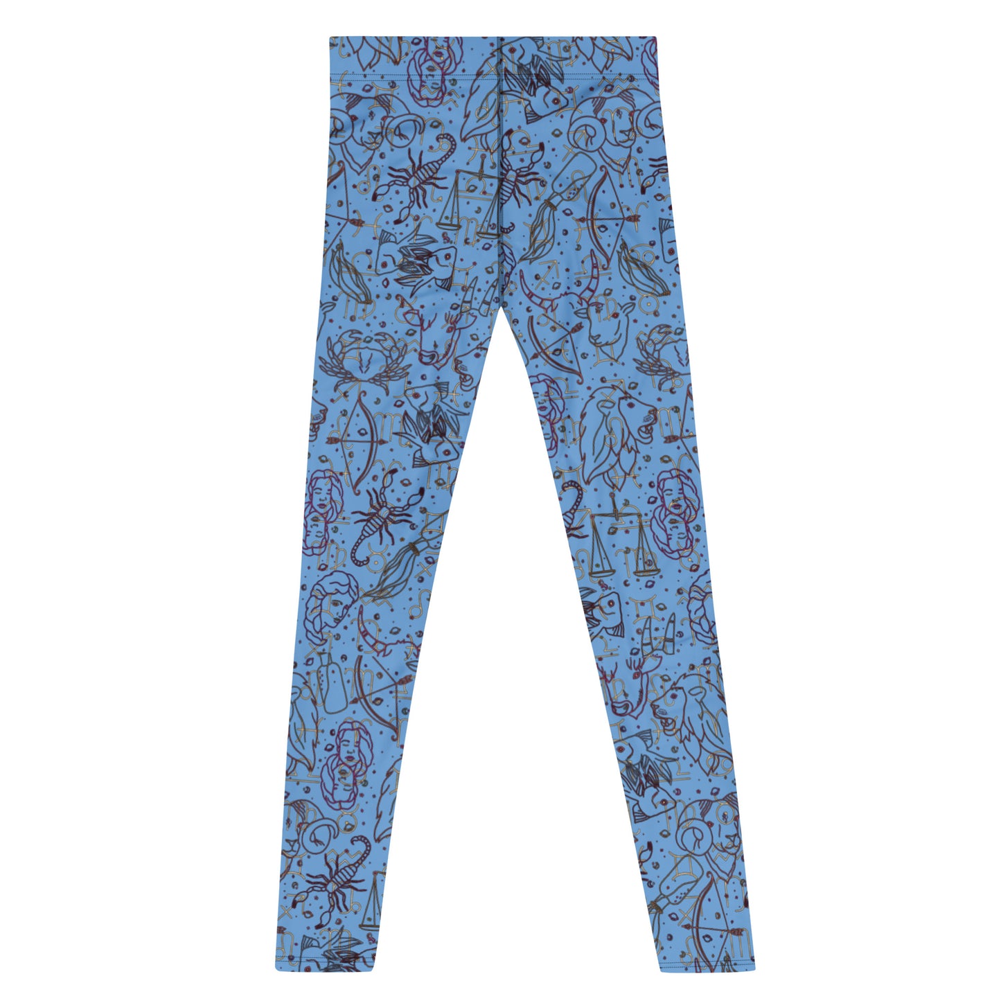Star Signs Aligned Men’s Leggings– Cosmic Comfort with Zodiac Vibes