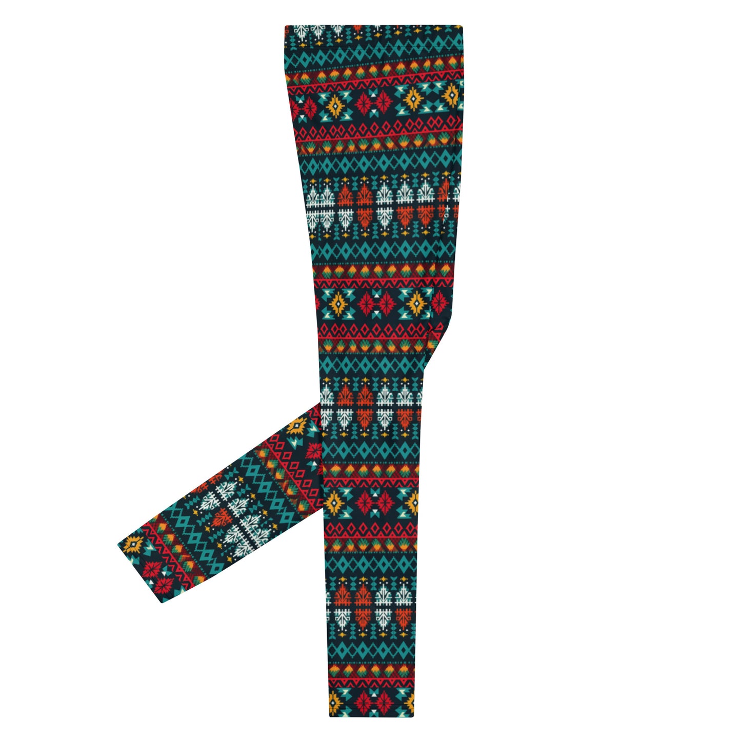 Men's Ugly Christmas Holiday Leggings – Festive, Fun, and Ready to Make a Statement