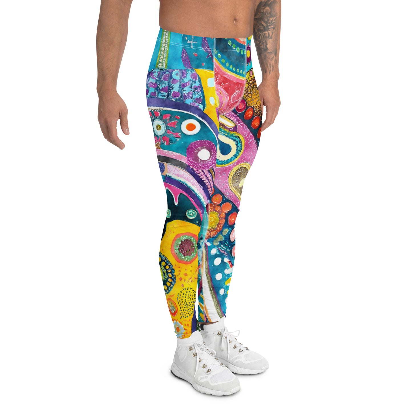 Abstract Expression Men’s Leggings