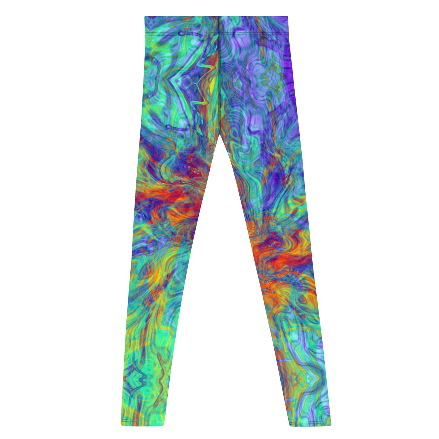 Men's Leggings, Multicolor, Men's Rave Pants, Festival Tights, Gym Leggings, Wrestling Pants, Unusual Gifts for Him, Yoga Leggings