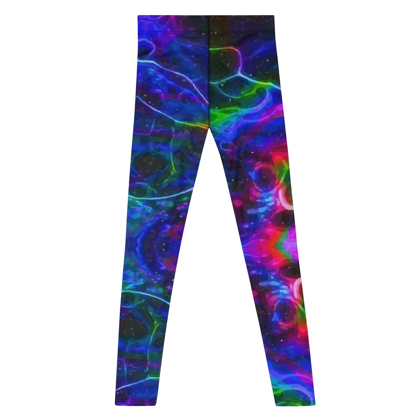 Men's Leggings, Space, Ecstatic Dance, Festival, Rave, Gym, Workout, Trippy Leggings, Wrestling Tights, Yoga