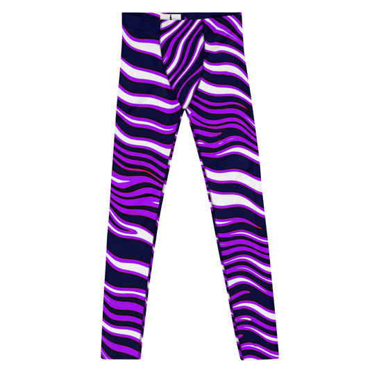 Men's Leggings, Ecstatic Dance, Festival, Rave, Gym, Workout, Trippy Leggings, Wrestling Tights, Yoga