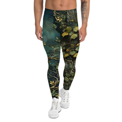 Men's Leggings, Nature, Forest, Tree