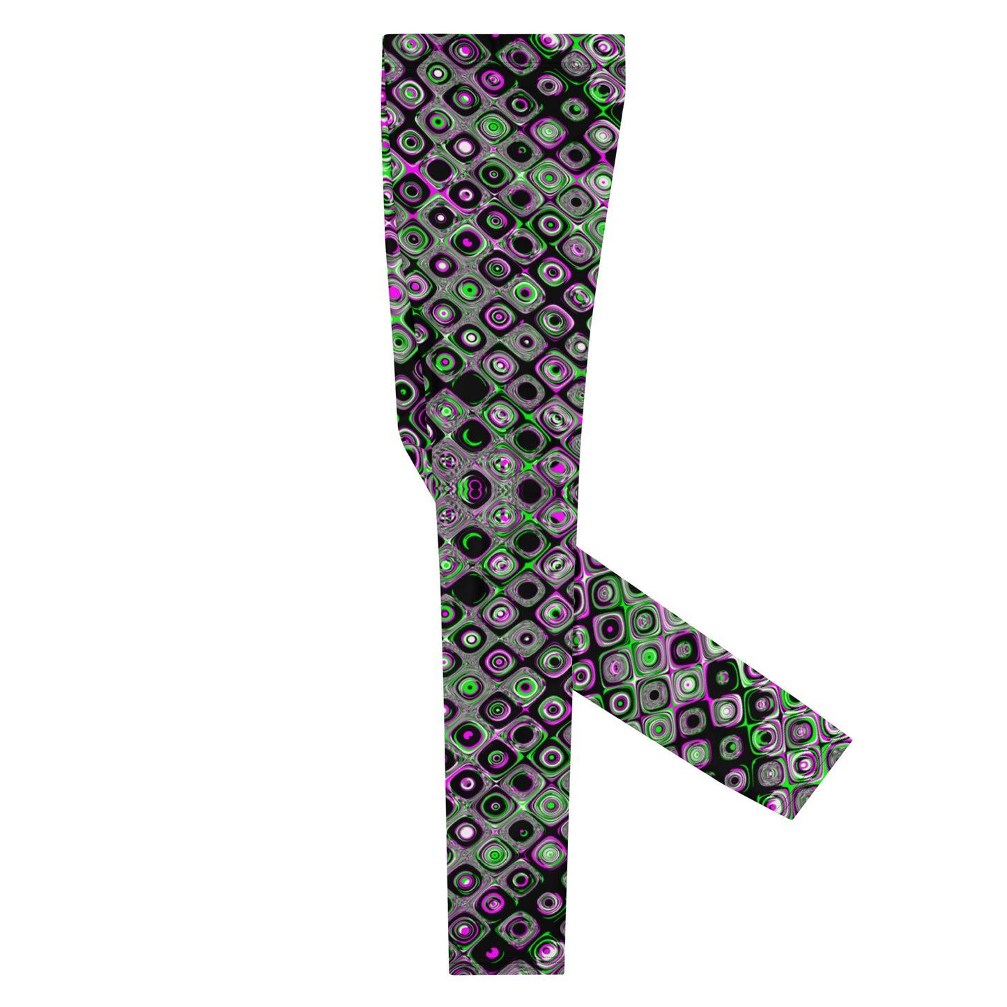 Men's Leggings, Ecstatic Dance, Festival, Rave, Gym Leggings, Trippy Leggings, Wrestling, Yoga