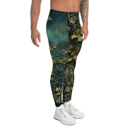 Men's Leggings, Nature, Forest, Tree