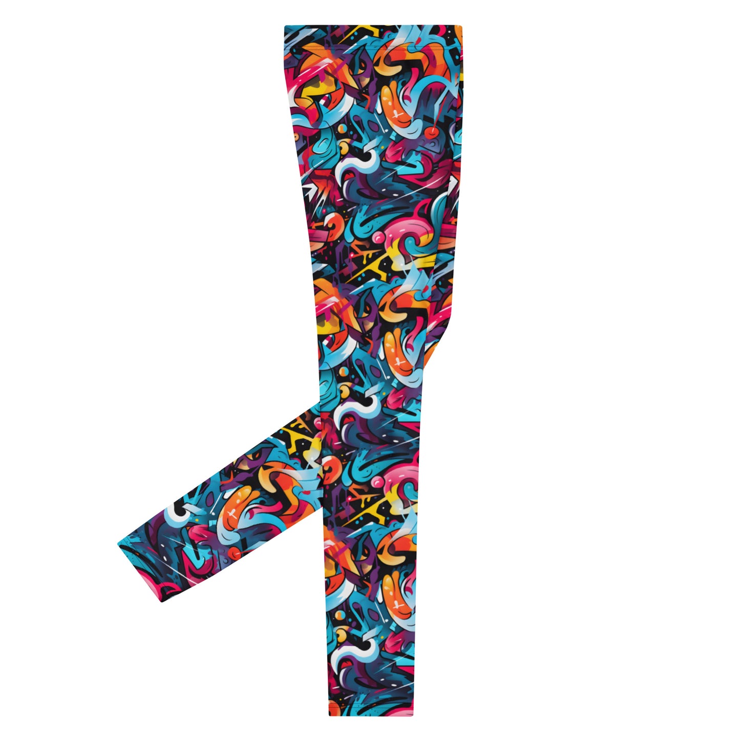 Men's Leggings, Multicolor, Rainbow